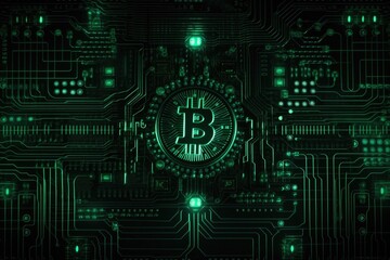 Trading crypto bitcoin Technology matrix. Generative ai