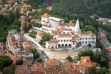 Vista aerea de Sintra