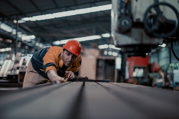 Engineering technician virtually examine the quality of workpieces, equipment, materials, and...