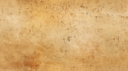 Old paper grunge texture with light scratches, light ocher colors, high resolution illustration, generative AI