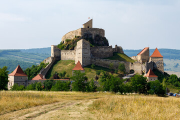 The Castle of Rupea in Romania