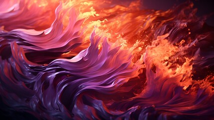Glimpses of fiery  Beauty: Abstract Backgrounds 