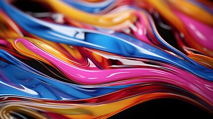 abstract background of waves