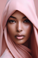 Naklejka premium Photo portrait of an exotic woman