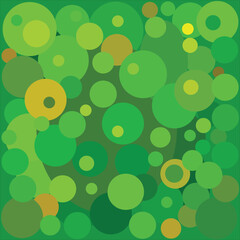 green round abstract background 