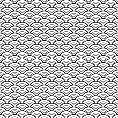Vector modern sacred tattoo . Geometric seamless halftone pattern. Flower Of Life and abstract shapes made in Black and White.