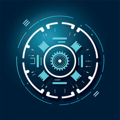 technology vector, technology icon