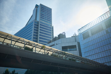urban architecture and modern buildings