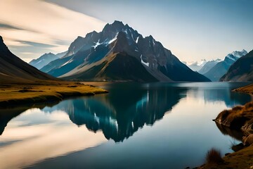 Lake in the mountains