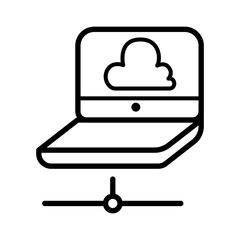 Computer network icon