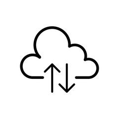 Cloud computing icon