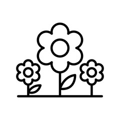 Obraz premium Flower icon