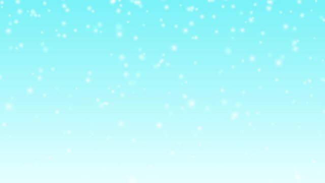 winter snowfall animation lettering text background winter