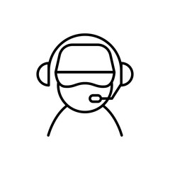 Racing engineer icon