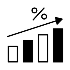 Solid Line grafik Customer response rate design vector icon design vector line icon svg
