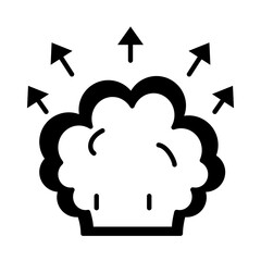 Solid Line Flexible of imagination design vector icon design vector line icon svg