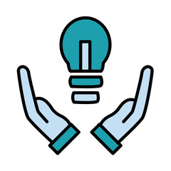 Filled Line Solution provider svg design vector icon design vector line icon svg