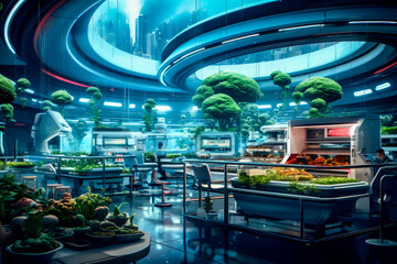 the foodtech is arrive, with improvements and future foods, trends mark a shift towards sustainable and personalized food choices.