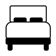 Solid Line BED design vector icon design vector line icon svg