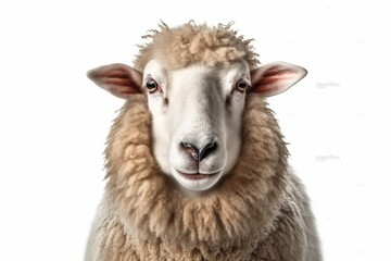 Fototapeta premium sheep in front of background