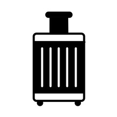 Solid Line SUITCASE design vector icon design vector line icon svg