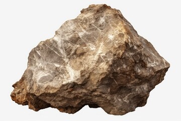 mineral stone on a white background