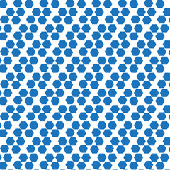 Cute abstract flowers seamless pattern