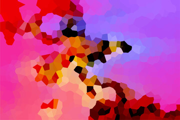 ABSTRACT BACKGROUND CRYSTALLIZE EFFECT