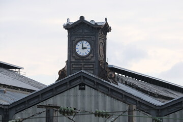 19th-century Architecture legacy which is visible in Paris, when IRON and GLASS were very widely used as construction materials.