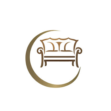 recommend clip art: sofa logo illustration for living room, living room, office among others