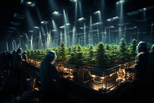 A High-tech Cannabis Growing Facility