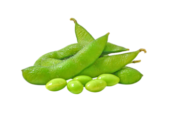 boiled green soy beans, japanese beans transparent png