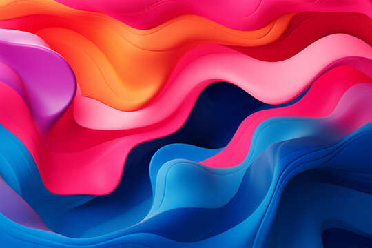 Trendy liquid style shapes abstract design, dynamic  background for placards, brochures, posters, web landing pages, covers or banners 