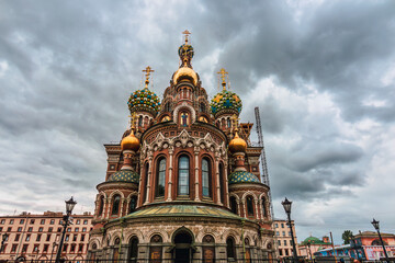 The Church of the Savior on Spilled Blood stands as a poignant reminder of the assassination site...