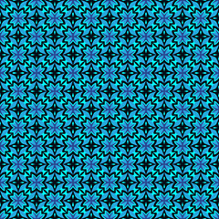 Multi color seamless pattern texture and template. Multicolored. Colorful ornamental graphic design. Colored mosaic ornaments. Vector illustration. EPS10.