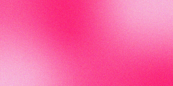 Abstract pink fuchsia grainy gradient background illustration.