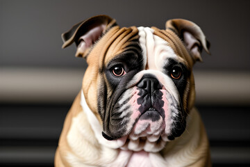 Fototapeta premium Beautiful and cute dog, portrait.
