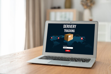 Delivery tracking system for e-commerce and modish online business to timely goods transportation...
