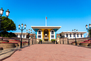Muscat palace grounds 