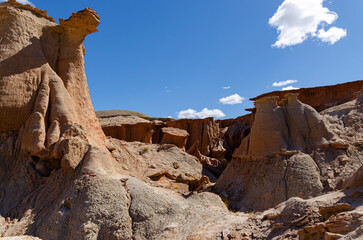 Beautiful landscape of Rocas Coloradas, Patagonia Argentina © Virginia Nieves