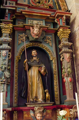 Fototapeta na wymiar Igreja de São Caetano in Santiago de Compostela