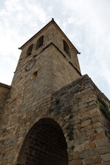 Fototapeta na wymiar Church in Hervás, Cáceres, Spain