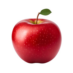 red apple isolated on Transparent background (PNG)