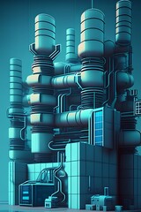 Blueprints of Future Industry A Futuristic, Self-Replicating Factory