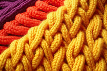 Knitting  background, yarn