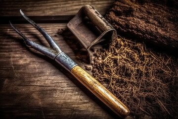 Naklejka premium stock photo of Agricultural Tools Stock Photos photography