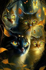 Chronocats The Amber-eyed Enigma