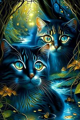The Blue-Eyed Aquatic Alchemists