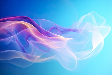Fototapeta premium Abstract smoke background. Generative Ai.
