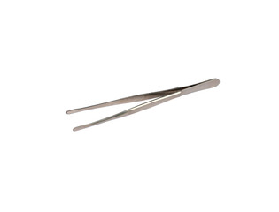 a metal tweezers isolated